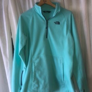 The North Face Turquoise Quarter Zip